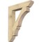 Ekena Millwork Balboa Slat Rough Sawn Bracket, Douglas Fir, 6"W x 34"D x 42"H BKT06X34X42BOA06RDF - alternate 1